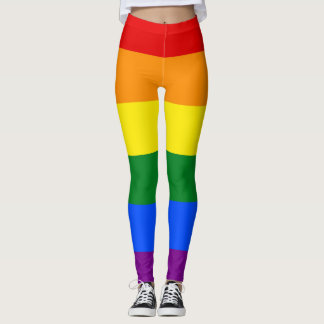 Rainbow Leggings, Colourful Leggings for Women