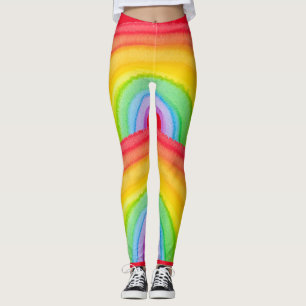 RAINBOW LEGGINGS YOGA PANTS