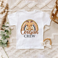 Rainbow Leopard Christmas Cousin Cute Reindeer