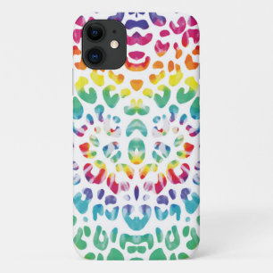 Rainbow leopard spots Case-Mate iPhone case