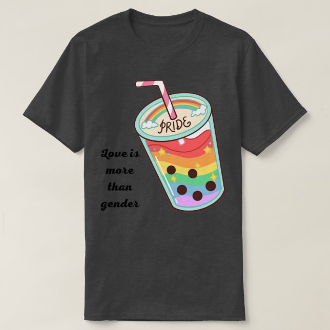 Rainbow LGBT (1) T-Shirt (Design Front)