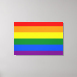 Rainbow (LGBT) Canvas Print