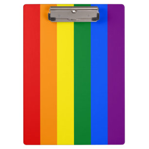 Rainbow (LGBT) Flag Clipboard