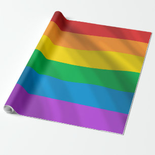 Rainbow LGBT flag Wrapping Paper