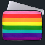 Rainbow LGBT gay flag Electronics Bag<br><div class="desc">Rainbow LGBT gay flag Electronics Bag</div>