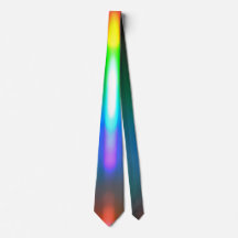 Rainbow Light Shaft Neck Tie
