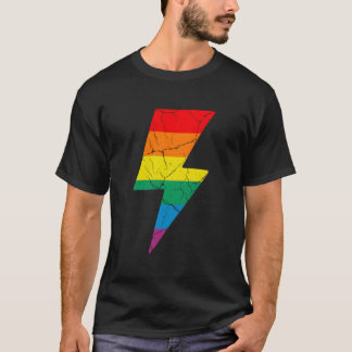 Rainbow Lighting Bolt T-Shirt
