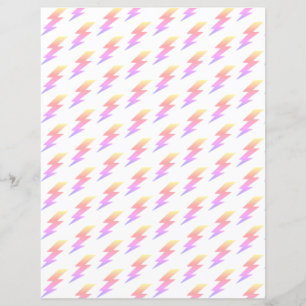 Rainbow Lightning Bolt