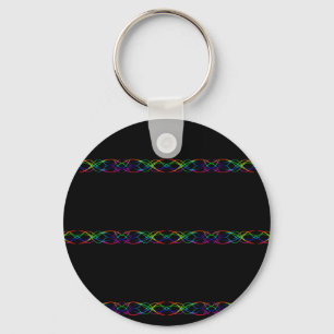 Rainbow Lights Key Ring