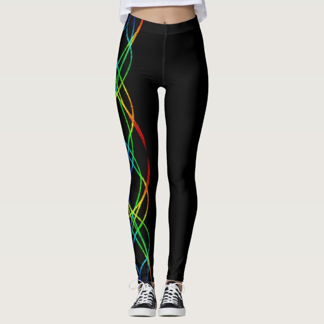 Rainbow Lights Leggings (Front)