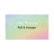 Rainbow LightWorker Reiki Spiritual Business Cards