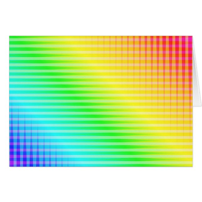 Rainbow Lines (Front Horizontal)