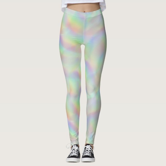 rainbow lines leggings (Front)