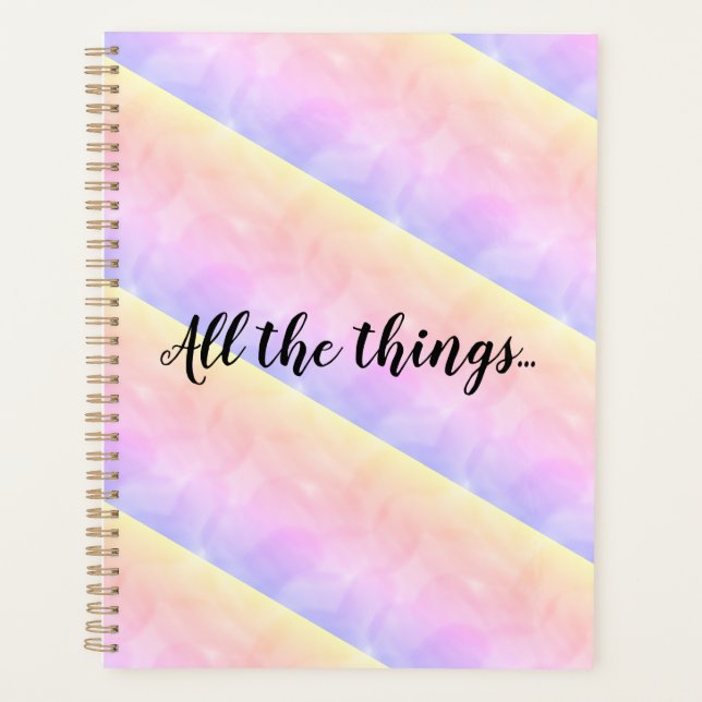 rainbow lines planner (Front)