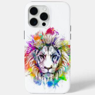 Rainbow Lion iPhone 15 Pro Max Case