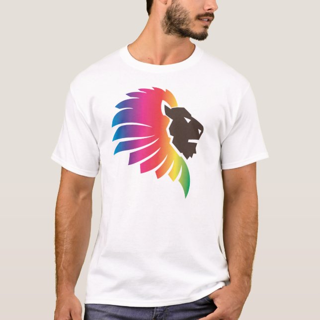 Rainbow Lion T-Shirt (Front)