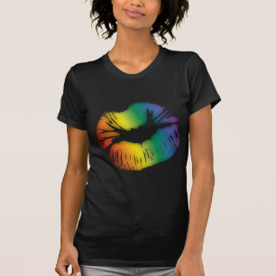 Rainbow Lips 3 T-Shirt