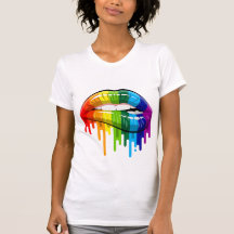 Rainbow lips T-Shirt
