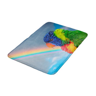Rainbow Lorikeet Bath Mat