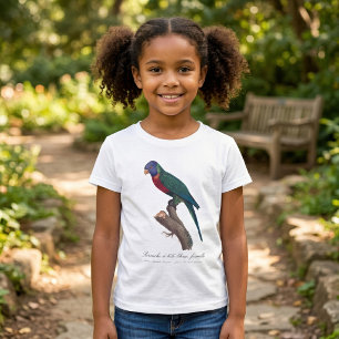 Rainbow lorikeet female, Trichoglossus moluccanus T-Shirt