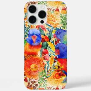 Rainbow Lorikeet Garden iPhone 16 Pro Max Case