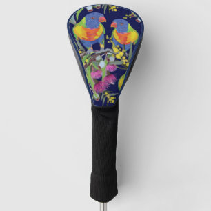 Rainbow Lorikeet Golf Head Cover