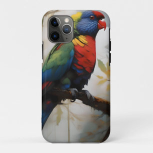 Rainbow Lorikeet Oil Paint, Case-Mate iPhone Case