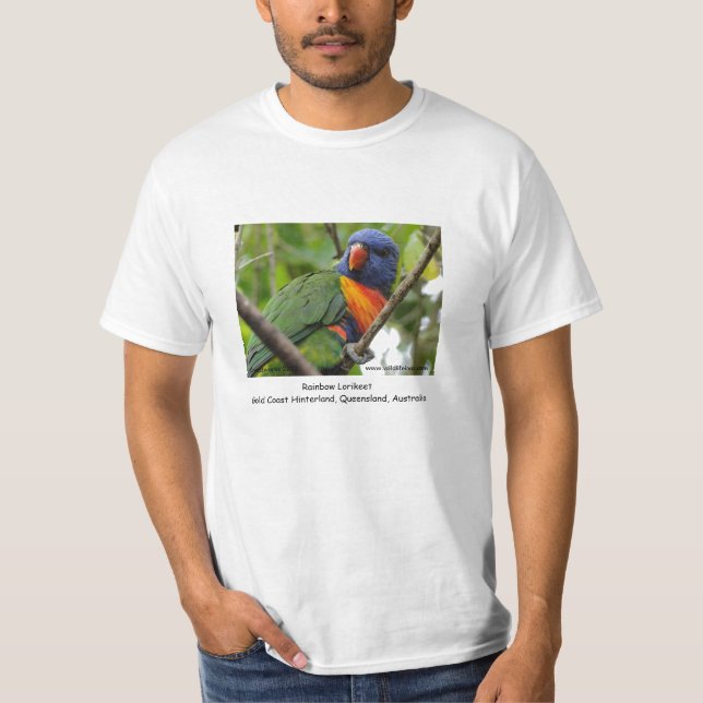 Rainbow Lorikeet T-Shirt (Front)