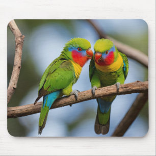 Rainbow Lorikeets Mouse Pad