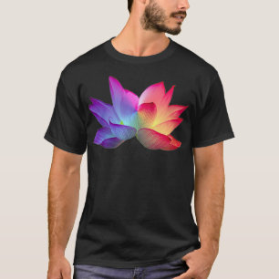 Rainbow Lotus Flower  T-Shirt