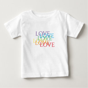 RAINBOW LOVE Baby T-Shirt
