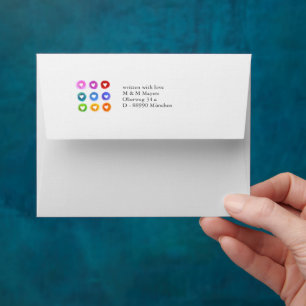Rainbow Love Envelope