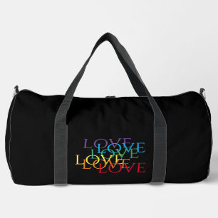 RAINBOW LOVE II Large Duffel Bag