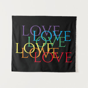 RAINBOW LOVE II Tapestry