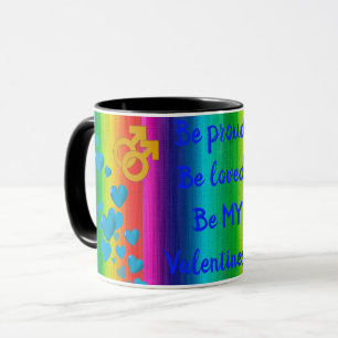 Rainbow Love Man Mug