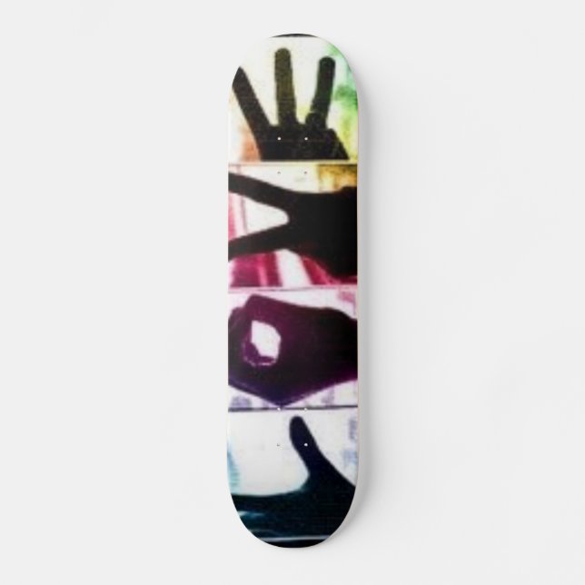 Rainbow Love Skateboard (Front)