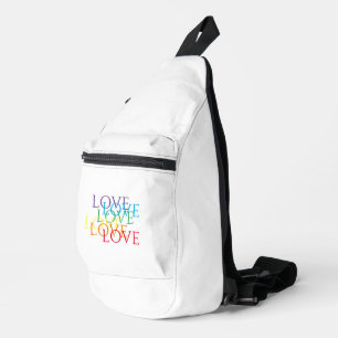 RAINBOW LOVE Sling Bag
