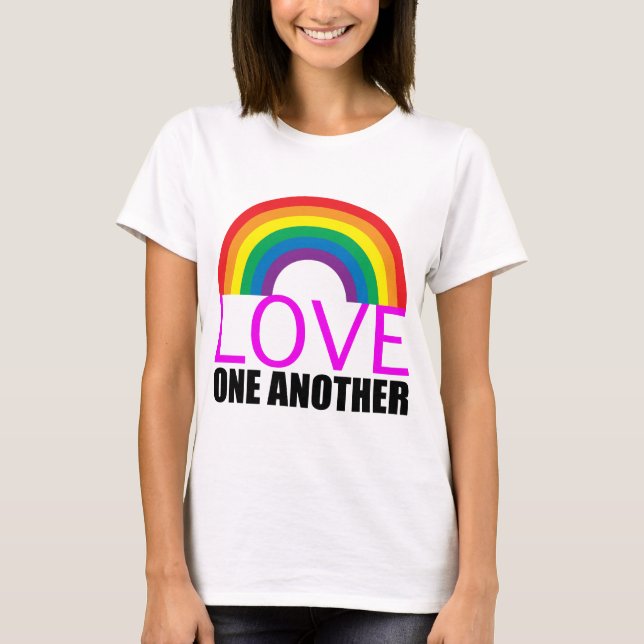 Rainbow Love T-Shirt (Front)