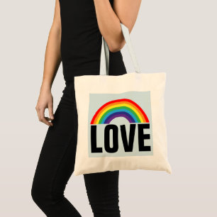 RAINBOW LOVE TOTE BAG