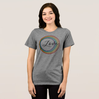 Rainbow Love Tri-Blend Shirt