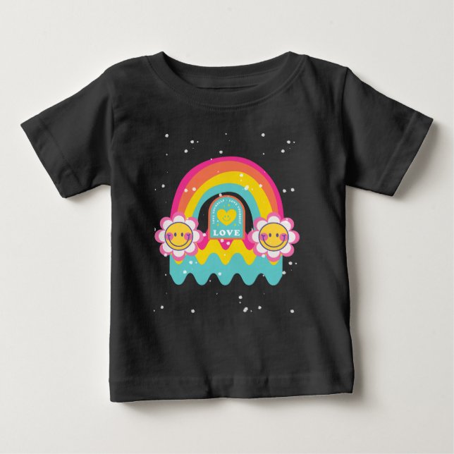 Rainbow Love yourself T-Shirt (Front)