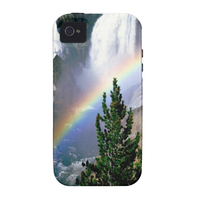 Rainbow Lower Falls Yellowstone Case-Mate iPhone Case (Back)