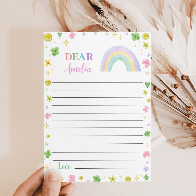 Rainbow Lucky One Time Capsule Note Message Card (Creator Uploaded)
