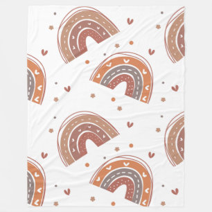 Rainbow Luv 60x80 Fleece Blanket