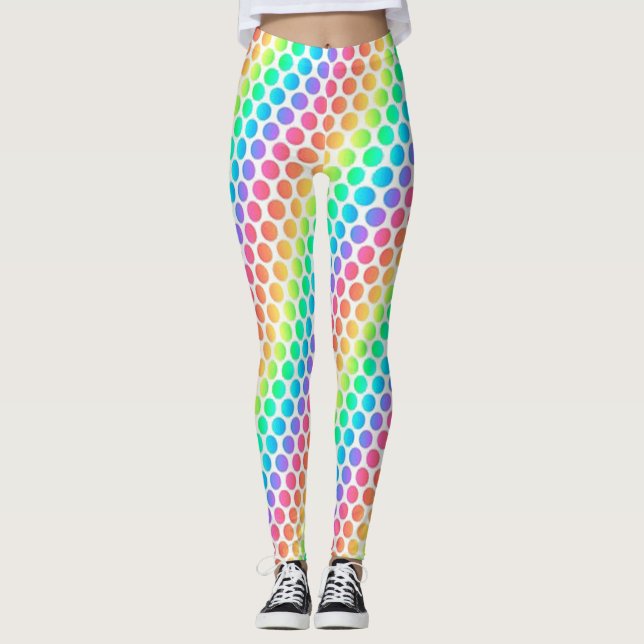 Rainbow Luv Leggings (Front)
