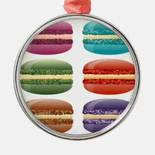 rainbow macarons metal tree decoration