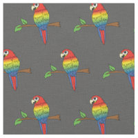 Rainbow Macaw Parrots Cute Birds
