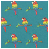 Rainbow Macaw Parrots Cute Birds