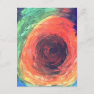 Rainbow Maelstrom Postcard