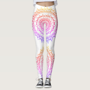 Rainbow Mandala Leggings